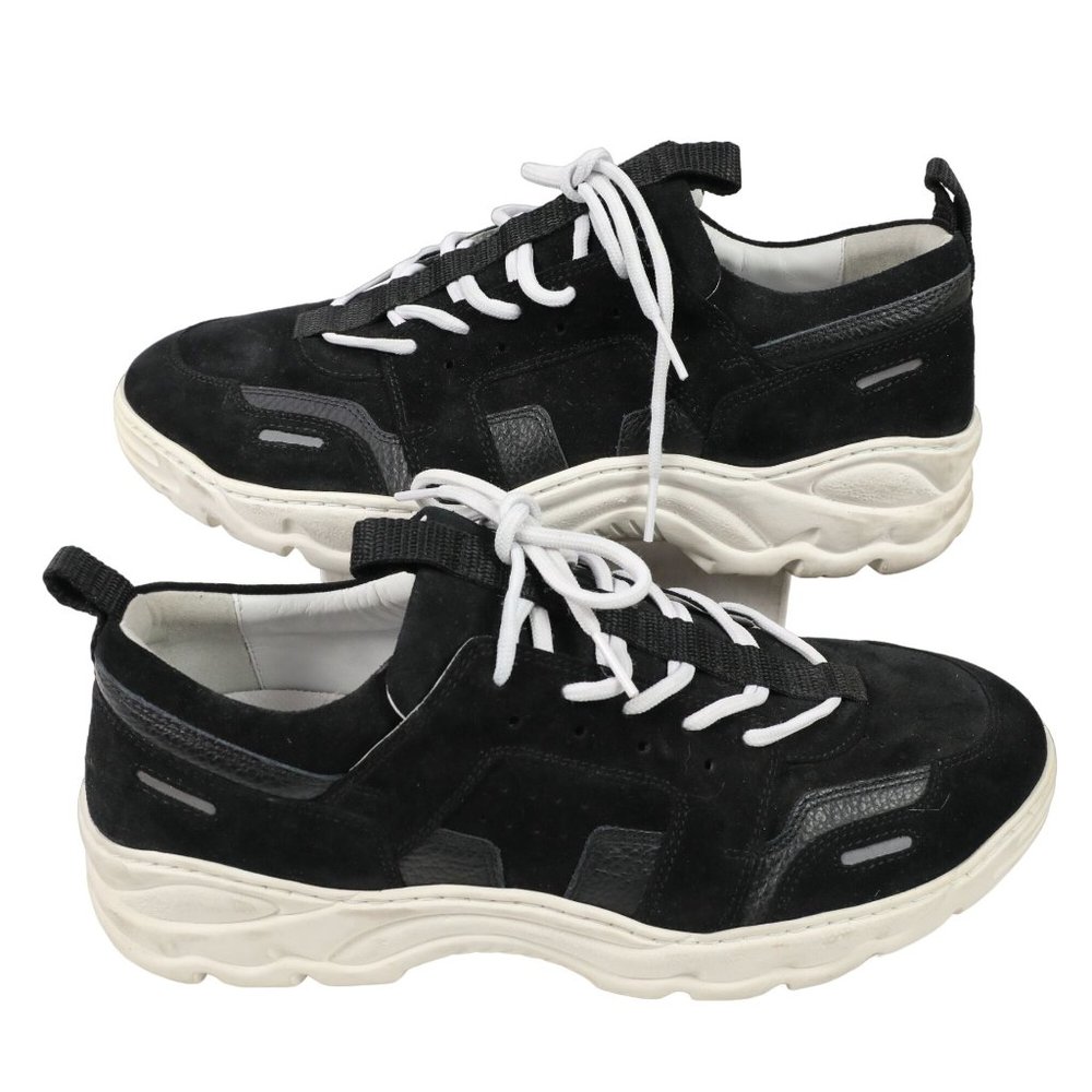 AMI Alexandre Mattiussi Running Lucky 9 Suede Trainers Men's 13 Designer Sneaker - Picture 5 of 13